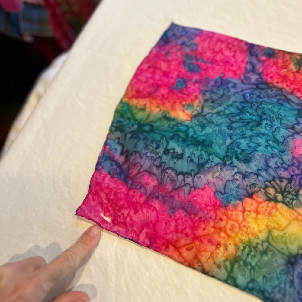 Beautiful Tie Dyed Scarf